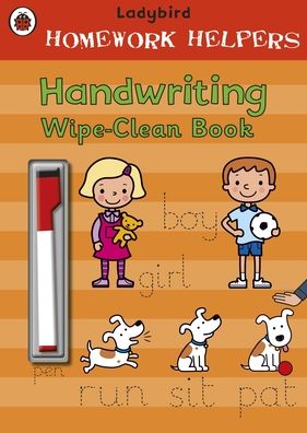 Ladybird Homework Helpers: Handwriting Wipe-Clean Book