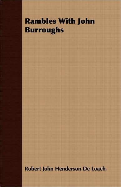 Rambles With John Burroughs