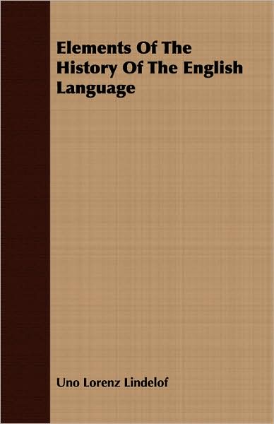 Elements Of The History Of The English Language