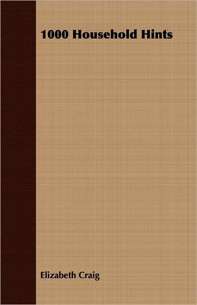 1000 Household Hints