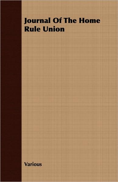 Journal of the Home Rule Union