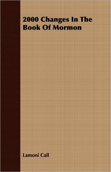 2000 Changes in the Book of Mormon