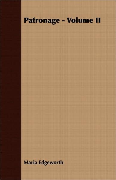 Patronage - Volume Ii