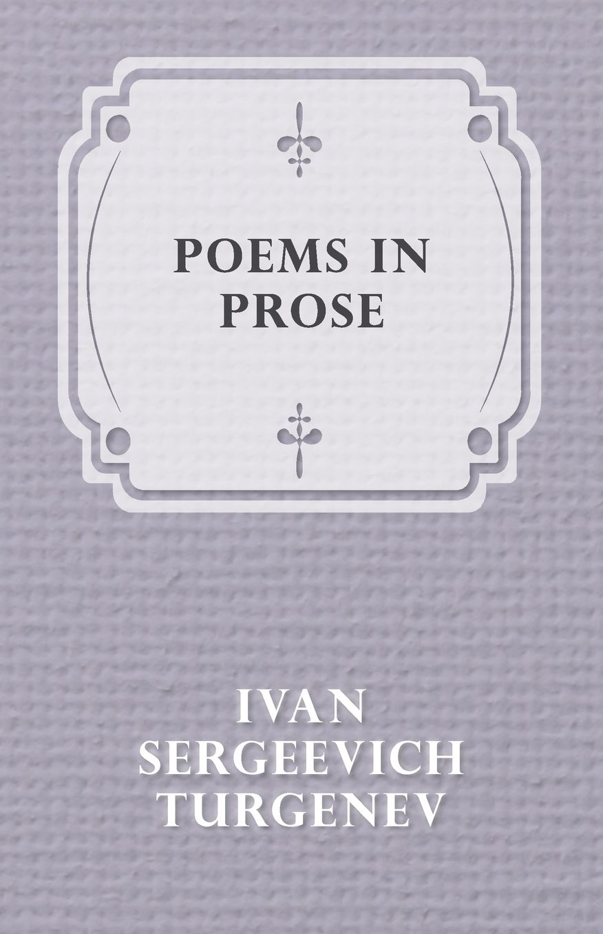 Poems In Prose