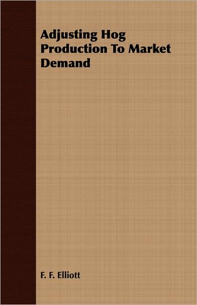 Adjusting Hog Production To Market Demand