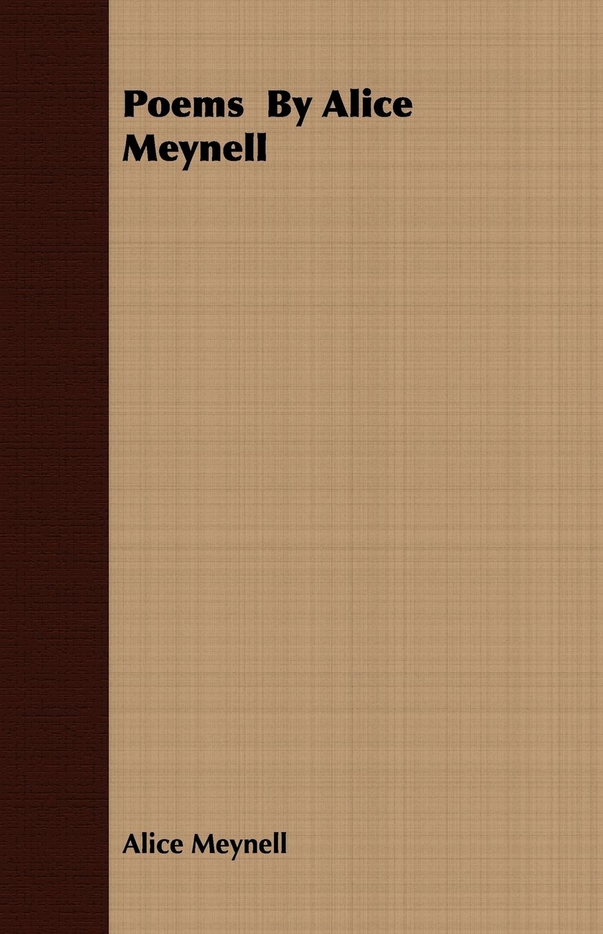 Poems By Alice Meynell