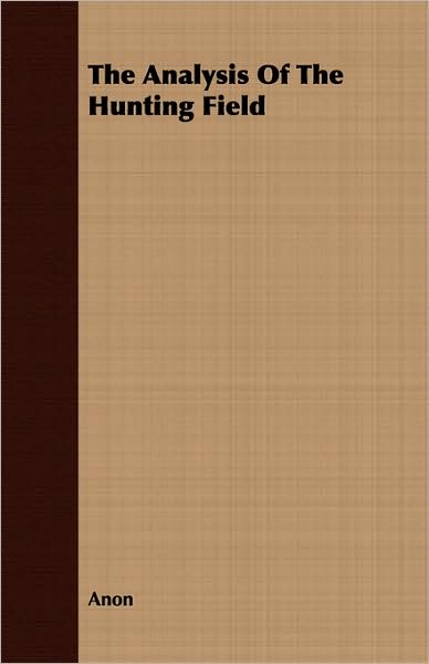 The Analysis Of The Hunting Field