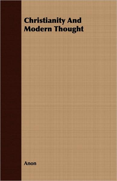 Christianity and Modern Thought