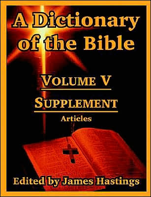 Dictionary of the Bible: Supplement (Articles)