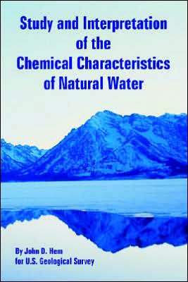 Study and Interpretation of the Chemical Characteristics of Natural Water