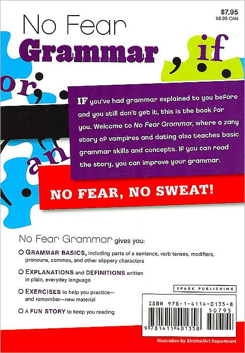 No Fear Grammar: Just the Basics (No Fear Skills Series)