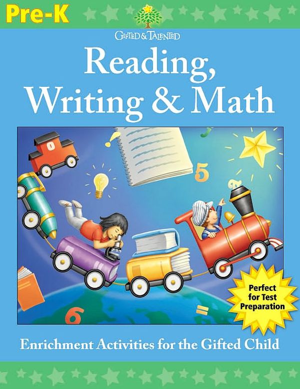 Gifted & Talented: Grade Pre-K Reading, Writing & Math (Flash Kids Gifted & Talented)