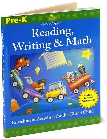 Gifted & Talented: Grade Pre-K Reading, Writing & Math (Flash Kids Gifted & Talented)