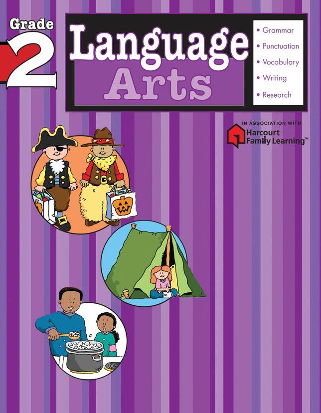 Language Arts, Grade 2 (Flash Kids Language Arts Series)