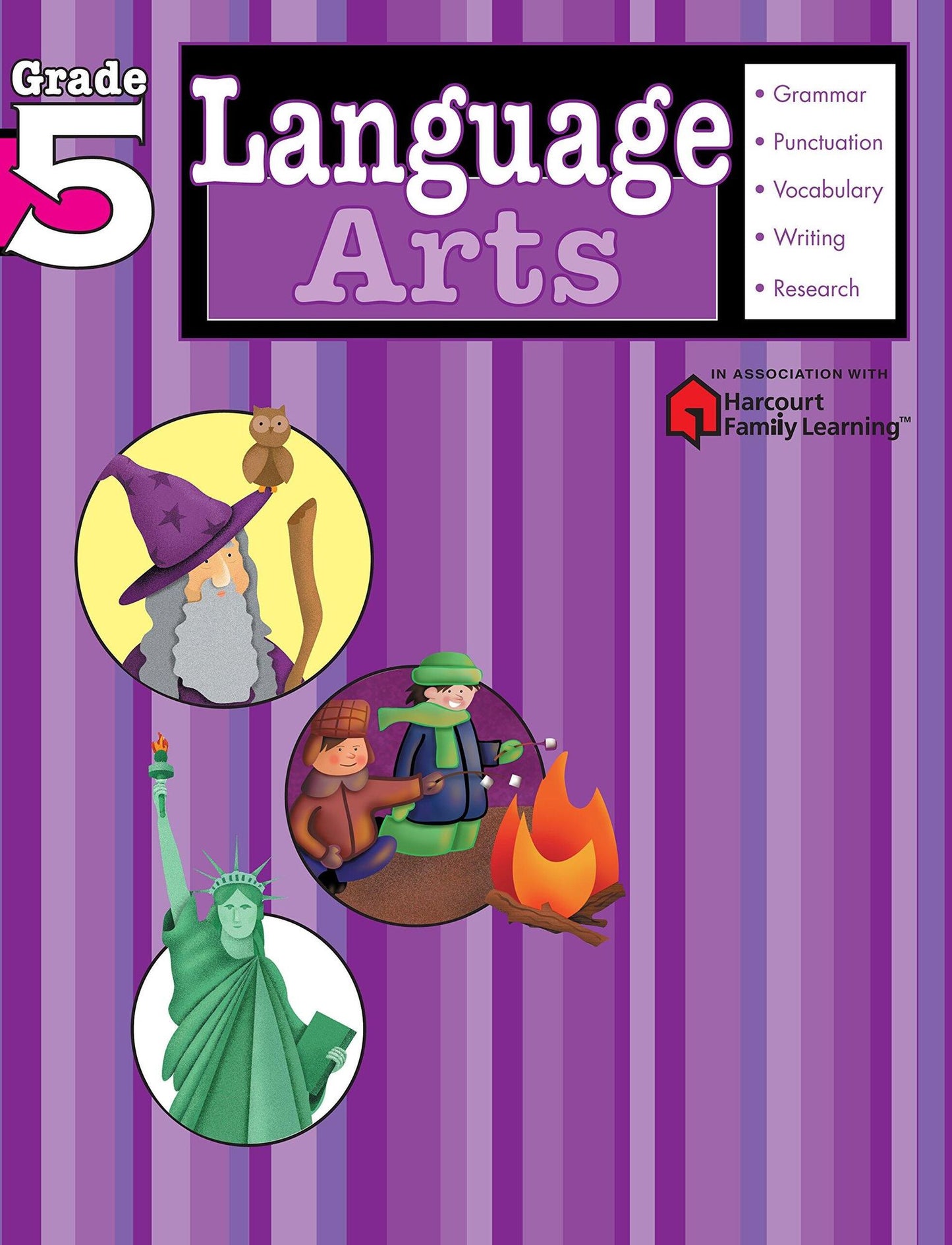 Language Arts, Grade 5 (Flash Kids Language Arts Series)