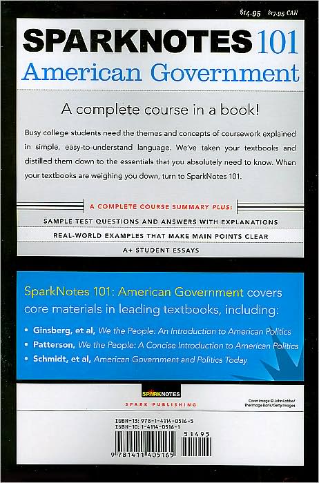 American Government (SparkNotes 101)