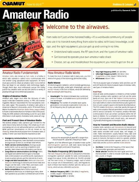 Amateur Radio (Quamut)