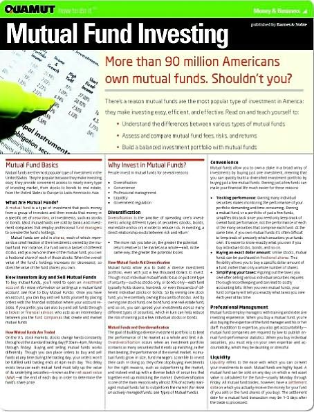 Mutual Fund Investing (Quamut)