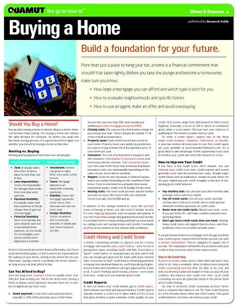 Buying a Home (Quamut)