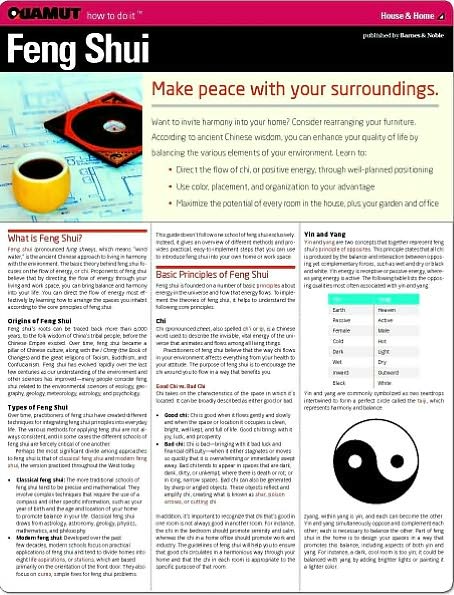 Feng Shui (Quamut)