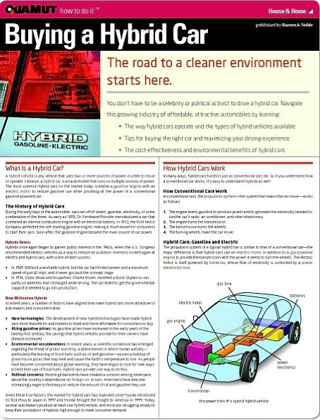 Buying a Hybrid Car (Quamut)