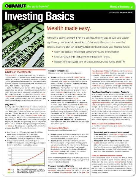 Investing Basics (Quamut)