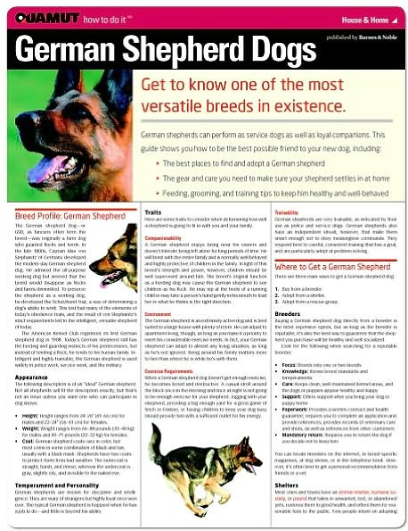 German Shepherd Dogs (Quamut)
