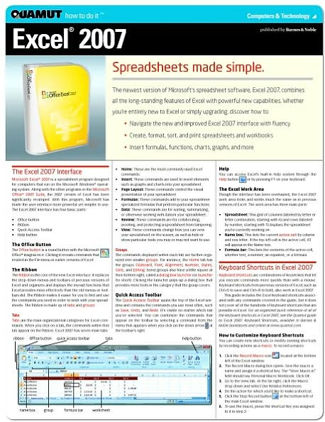 Excel 2007 (Quamut)