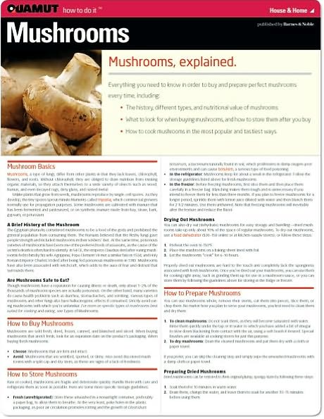 Mushrooms (Quamut)