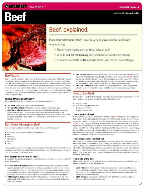 Beef (Quamut)