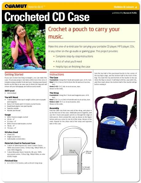 Crochet: Cool CD Case (Quamut)