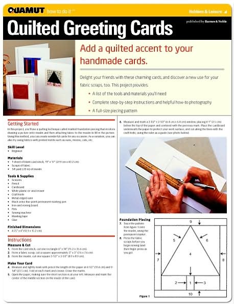 Quilting: Quilted Greeting Cards (Quamut)