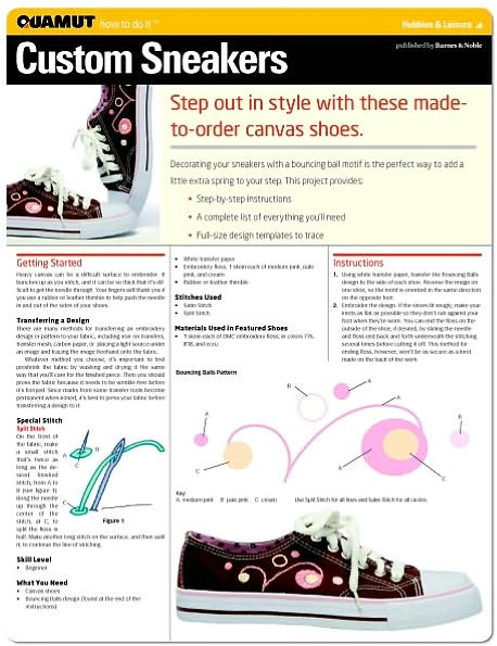 Embroidery Project: Custom Sneakers (Quamut)