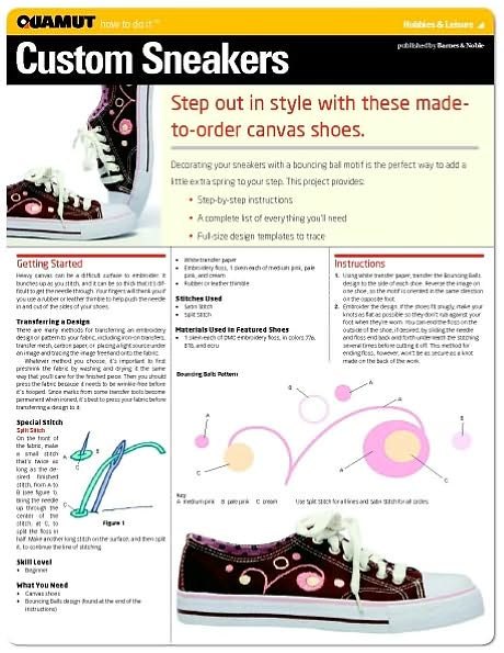 Embroidery Project: Custom Sneakers (Quamut)