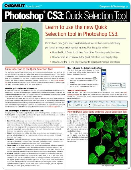 Photoshop: Quick Selection Tool (Quamut)