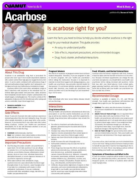Acarbose (Quamut)