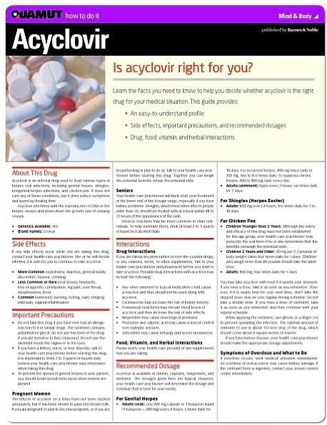 Acyclovir (Quamut)