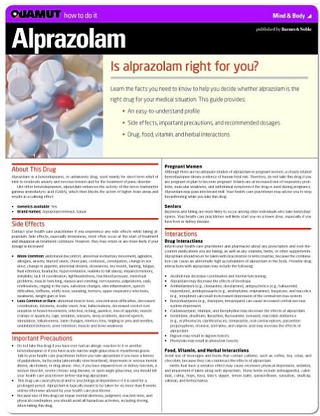 Alprazolam (Quamut)