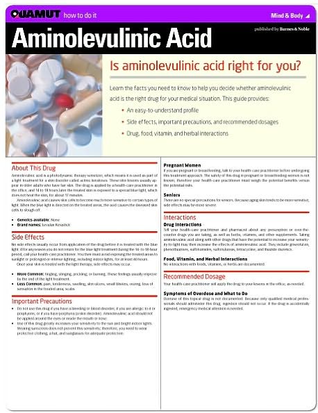 Aminolevulinic Acid (Quamut)