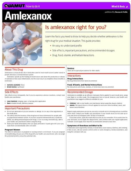Amlexanox (Quamut)