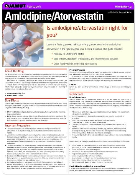 Amlodipine/Atorvastatin (Quamut)
