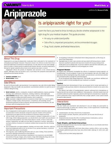Aripiprazole (Quamut)