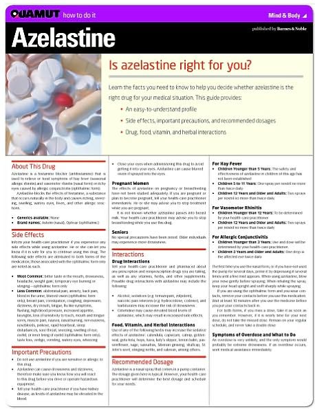 Azelastine (Quamut)