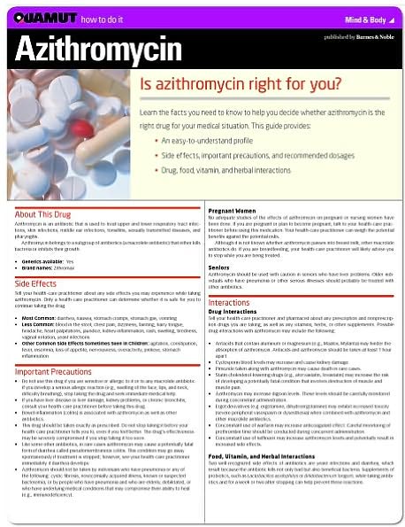 Azithromycin (Quamut)