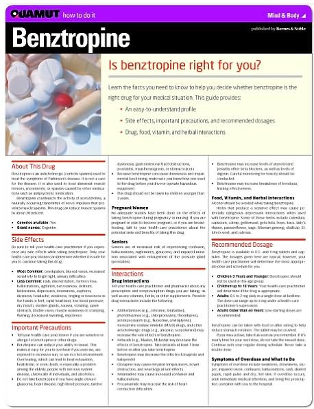 Benztropine (Quamut)