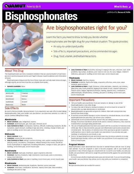 Bisphosphonates (Quamut)