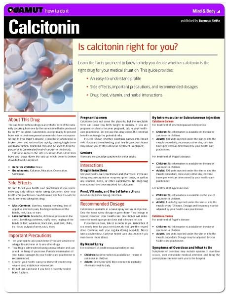 Calcitonin (Quamut)