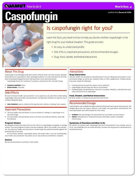 Caspofungin (Quamut)