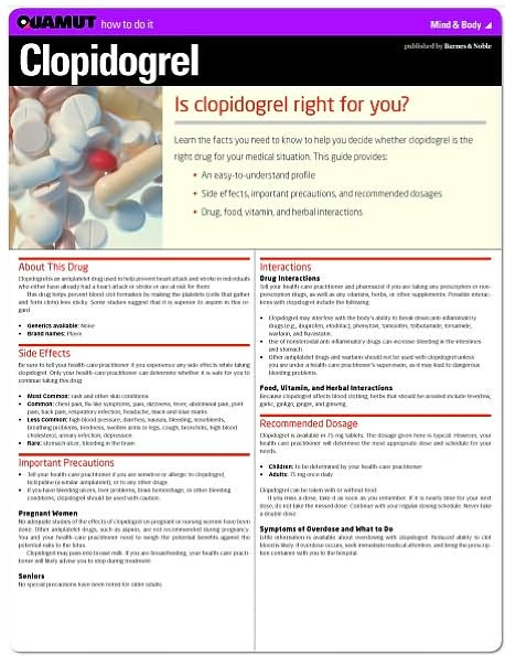 Clopidogrel (Quamut)
