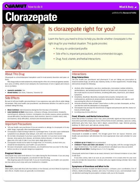 Clorazepate (Quamut)